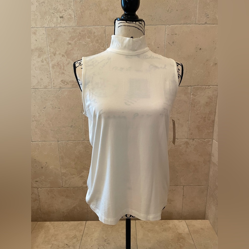 CHICO’S MOCK TURTLE NECK TANK IS CLASSIC
